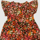 Pink and Red Flower Frock