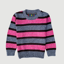 Pink & Gray Stripped 13