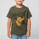 Manifest Tiger in Green Tee JC