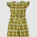 Yellow Floral Jump Suit
