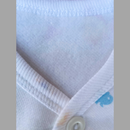 Multi Colors Fishes in White Fleece 8 Pcs