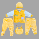 Duck & Bear Velvet Fleece Yellow 5 Pcs