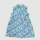 White Flowers Grey Frock