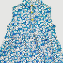 White Flowers Grey Frock
