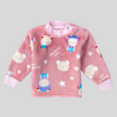 Baby Bear with Stars in Tea Pink FR