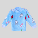 Bunny & Carrot in Sky Blue FR