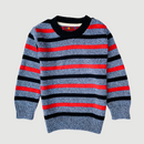 Charcoal Gray & Red Stripped 1