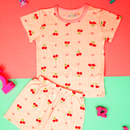 Cherries & Hearts in Pink JC