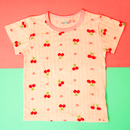 Cherries & Hearts in Pink JC