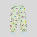 Happy Bear with Flowers in Green FR