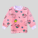 Happy Bear with Flowers in Pink FR