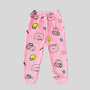 Happy Bear with Flowers in Pink FR