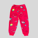Happy Bear with Flowers in Red FR