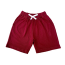 Maroon Cotton Short