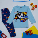 Marvel Heroes in Sky Blue JC