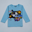 Marvel Heroes in Sky Blue JC