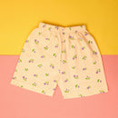 Mauve Flowers 2 in Off White JC