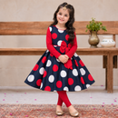 Navy Dot Darling