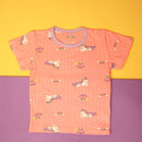 Unicorn and Rainbow in Pink JC