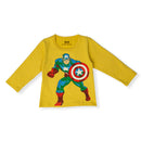Capten America in Yellow