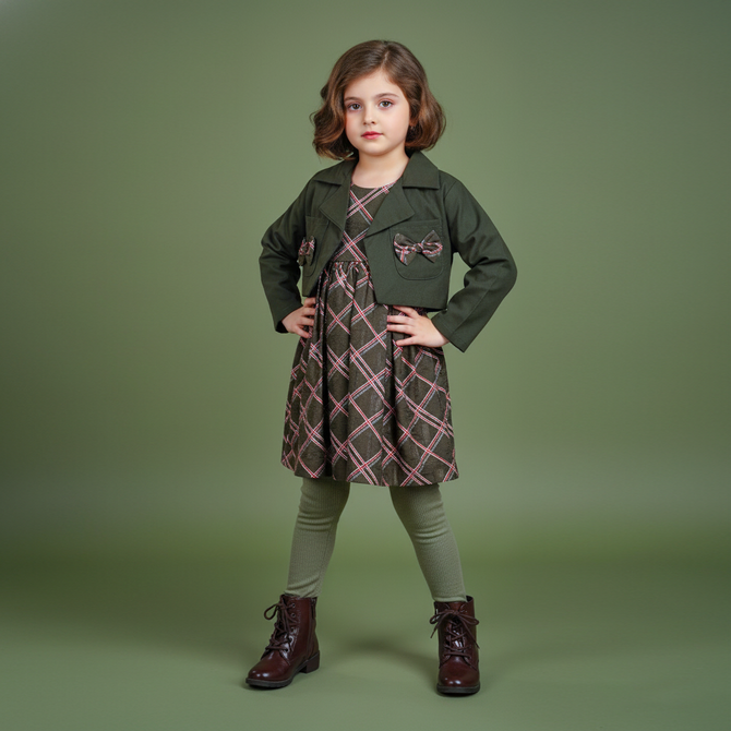 Winter Suiting Fancy Frock