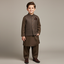 Mocha Classic Kids Suit