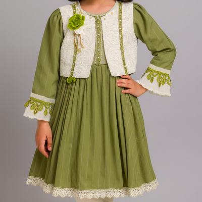 Olive Bloom Elegance