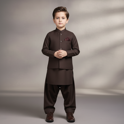 Coffee Royal Kids Suit Set