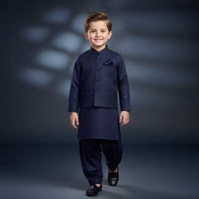 Navy Classic Suiting Set