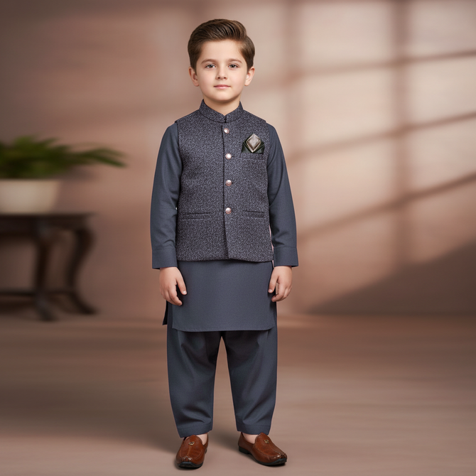 Grey Royal Suit Set