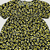 Yellow Flower Black Frock/Kurti/Shirt