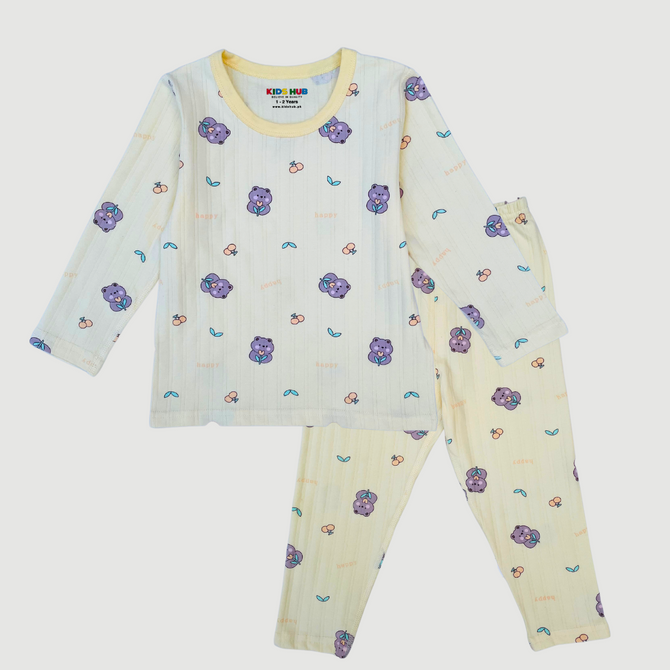 Bear in Lemon Yellow JC