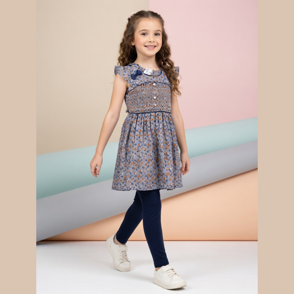 Dusty Blue Garden Outfit