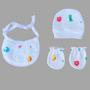 Baby Dinos in White Fleece 8 Pcs