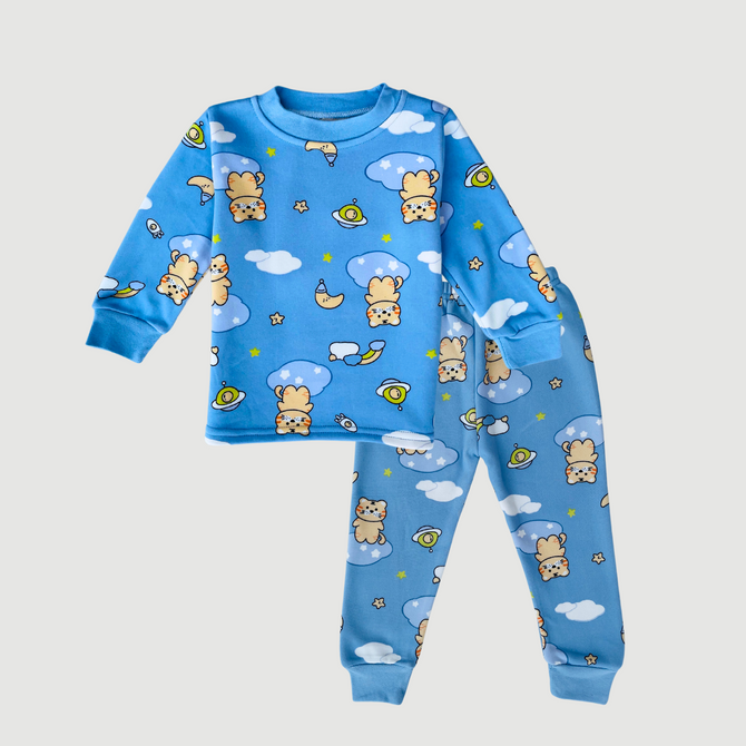 Cat in Sky in Blue FF