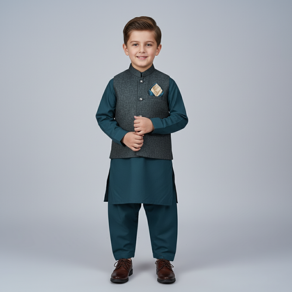 Teal Charcoal Executive Set