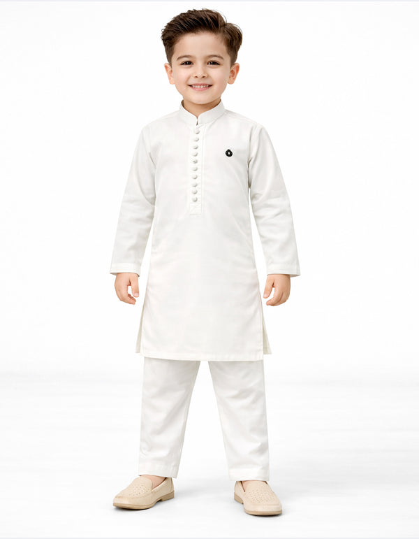 Safaid Grace Kurta Set