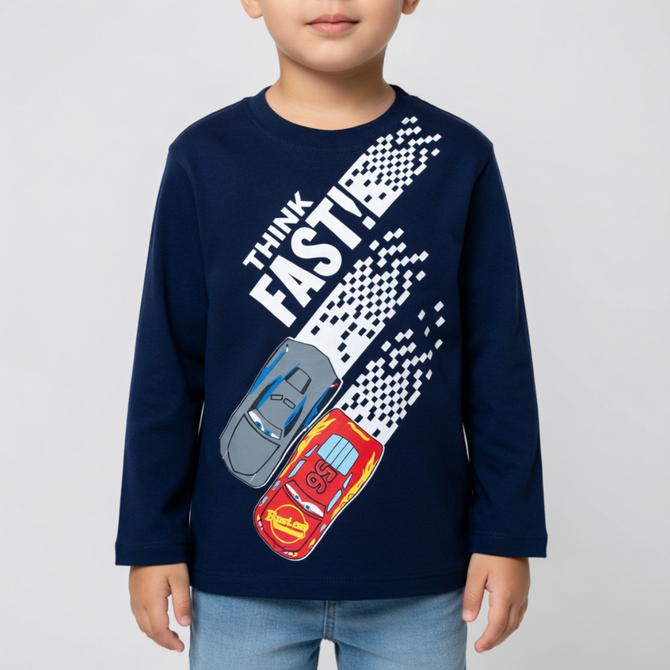 Think Fast in Navy Blue
