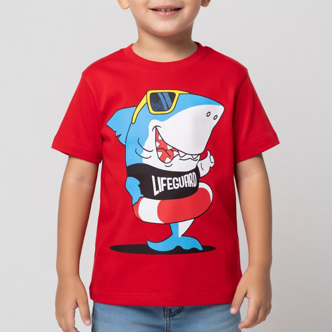 Shark Lifeguard Tee JC