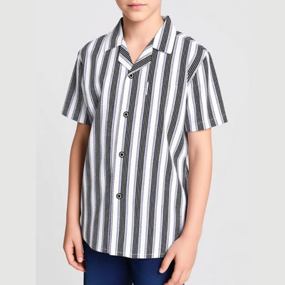 Urban Stripe Casual Shirt