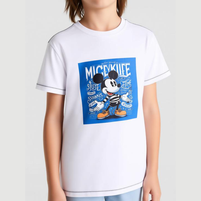 Mickey Classic White Tee