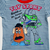 Toy Story Striped Graphics Tee