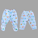 Multi Colors Fishes in White Fleece 6 Pcs Set