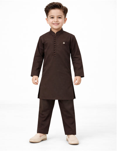 Ameer Brown Kurta Trouser