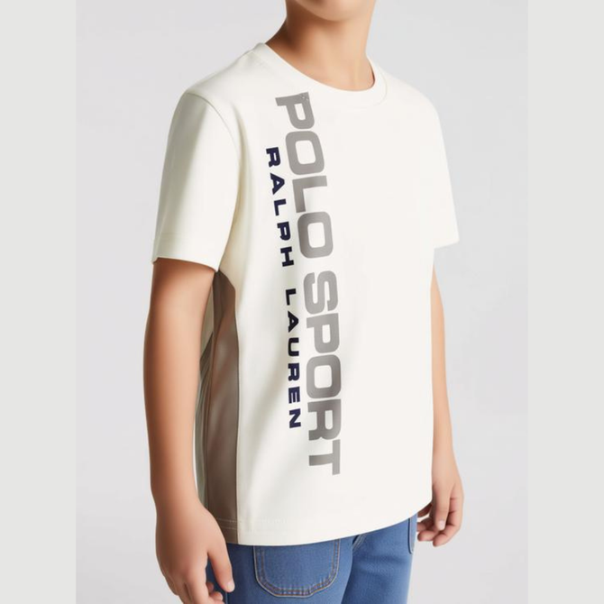 Ivory Sport Statement Tee