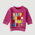 Happy Sun Shine in Pink Terry Sweatshirt