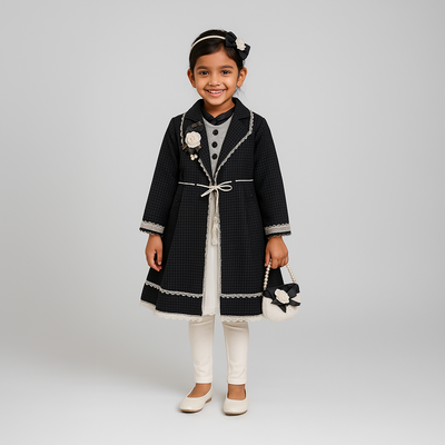 Royal Charm Coat Set