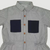 Checkered Pockets Black and White Frock/Kurti/Shirt