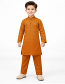 Rust Royale Kurta Set
