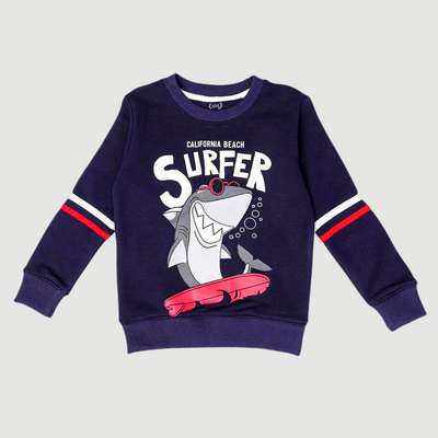 California Beach Surfer Sweatshirt